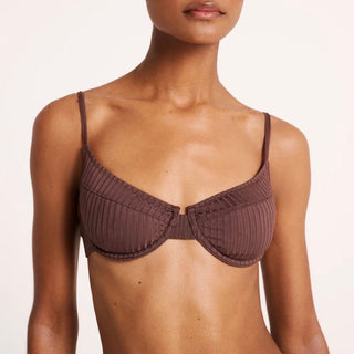 Classic Bralette - Espresso - Nude Lucy - The Soho Movement