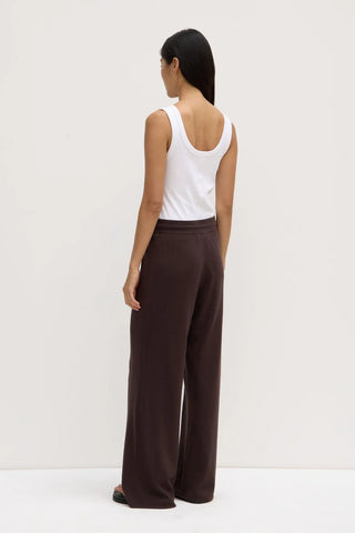 Cotton Cashmere Lounge Pants - Ganache - Knitted pants - Assembly Label - The Soho Movement