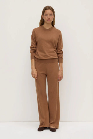 Cotton Cashmere Lounge Sweater - Fawn - Knitwear - Assembly Label - The Soho Movement