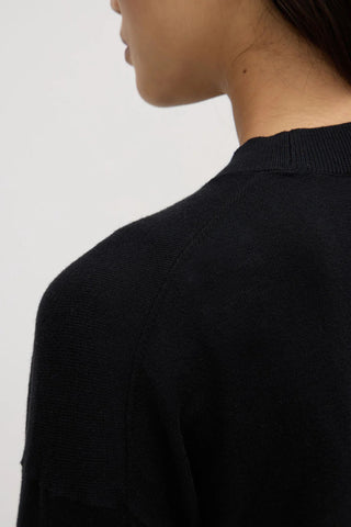 Cotton Cashmere Sweater - Black - Sweater - Assembly Label - The Soho Movement
