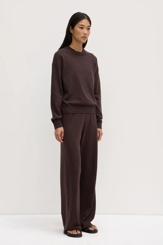 Cotton Cashmere Sweater - Ganache - Knitwear - Assembly Label - The Soho Movement