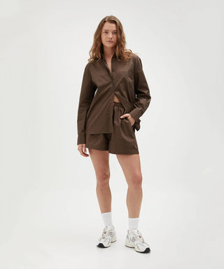 Cotton Shorts - Chocolate - Shorts - Holiday shop. - The Soho Movement