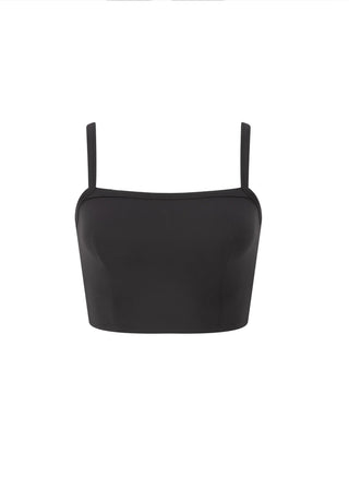 Daily Habits Crop - Charcoal - Activewear - Pinky & Kamal - The Soho Movement