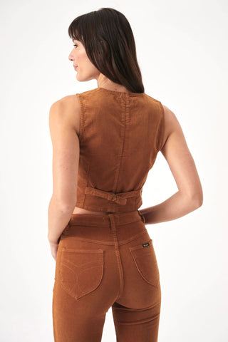 Dallas Vest - Tan Cord - Rollas - The Soho Movement