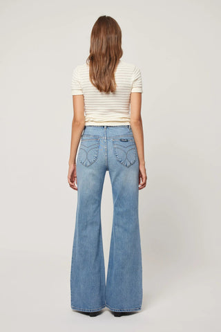East Coast Flares Lia - Brad Blue - Jeans - Rollas - The Soho Movement