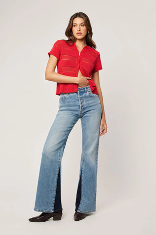 Eastcoast Flare - Brent Split - Jeans - Rollas - The Soho Movement