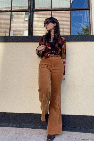 Eastcoast Flare - Tan Cord - Jeans - Rollas - The Soho Movement