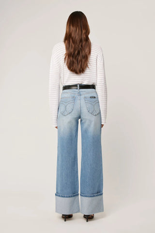 Edgar Long Sleeve Tee - White - Long sleeve tops - Rollas - The Soho Movement