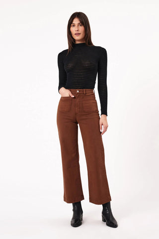 Edgar Top - Black - Long sleeve tops - Rollas - The Soho Movement