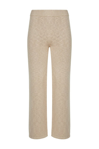 Emma Pant - Taupe - Knitted pants - Arcaa Movement - The Soho Movement