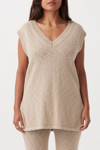 Emma Tunic - Taupe - Vests - Arcaa Movement - The Soho Movement