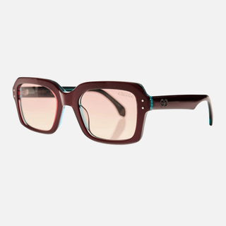 Entry - Tri Tone Ruby/Green Rose gradient - Sunglasses - Childe Wilde - The Soho Movement
