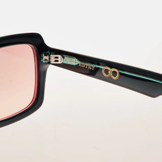 Entry - Tri Tone Ruby/Green Rose gradient - Sunglasses - Childe Wilde - The Soho Movement