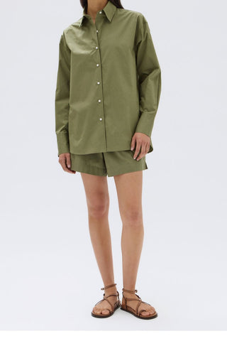 Everyday Poplin Shirt - Pandan - Shirts & Tops - Assembly Label - The Soho Movement