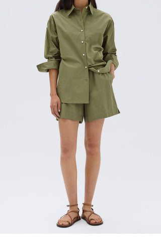 Everyday Poplin Shirt - Pandan - Shirts & Tops - Assembly Label - The Soho Movement