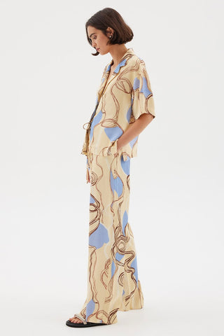 Expression Shirt - Custard/Blue - Sovere - The Soho Movement