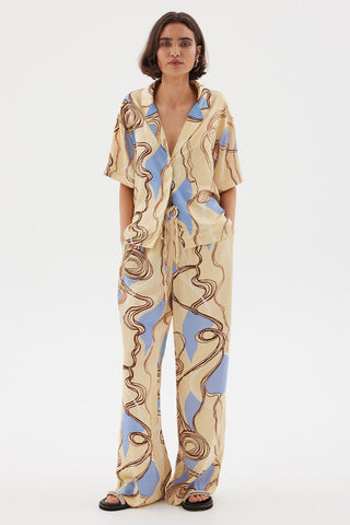 Expression Shirt - Custard/Blue - Sovere - The Soho Movement