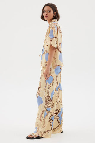 Expression Shirt - Custard/Blue - Sovere - The Soho Movement