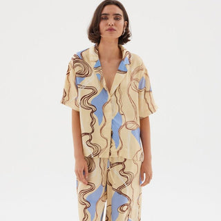 Expression Shirt - Custard/Blue - Sovere - The Soho Movement