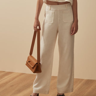 Eynid Pants - White - Pants - Sancia - The Soho Movement