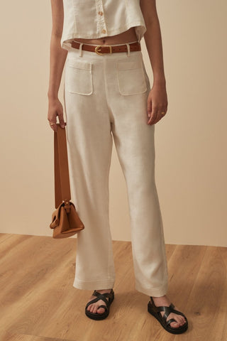 Eynid Pants - White - Pants - Sancia - The Soho Movement