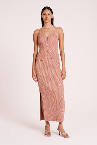 Farah Knit Cami - Sherbert - Nude Lucy - The Soho Movement