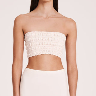 Faro Cupro Bodice - Cloud - Nude Lucy - The Soho Movement