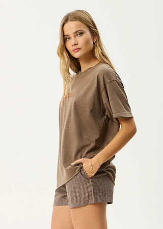Fatigued Oversized Tee - Coffee - Tees - Afends - The Soho Movement