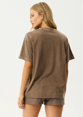 Fatigued Oversized Tee - Coffee - Tees - Afends - The Soho Movement