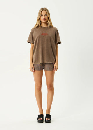 Fatigued Oversized Tee - Coffee - Tees - Afends - The Soho Movement
