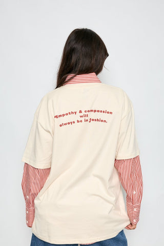 Fill My Cup Tee - Vintage Cream - Tees - The Soho Movement - The Soho Movement