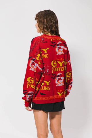 Fortune Teller Cardigan - Red - Cardigan - Something Very Special - The Soho Movement