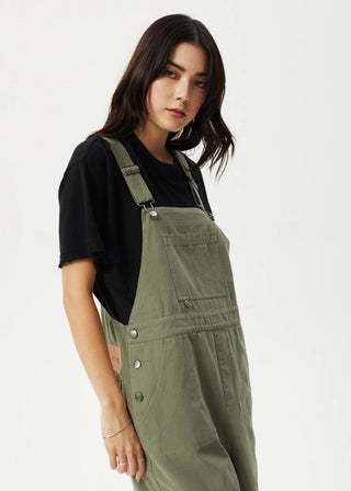Fraser Utility Overalls - Olive - Overalls - Afends - The Soho Movement