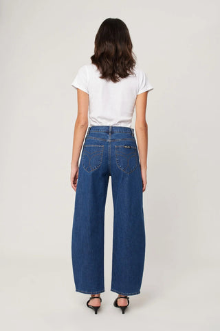 Gigi Barrel Jean - Forever Blue - Jeans - Rollas - The Soho Movement