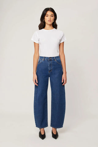 Gigi Barrel Jean - Forever Blue - Jeans - Rollas - The Soho Movement