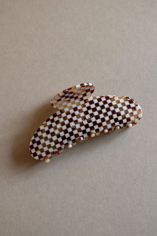 Grande Gingerbread Checkers - Hair accessories - Kitty Paloma - The Soho Movement
