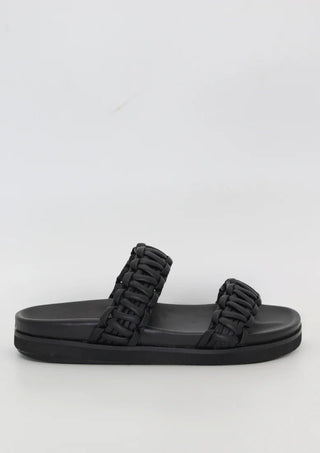 Harlow - Black - Sandals - Human Premium - The Soho Movement