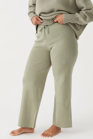 Harriet Organic Knit Pants - Sage - Arcaa Movement - The Soho Movement