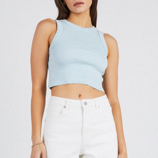 Heather Singlet - Pale Blue - Singlet - Abrand - The Soho Movement