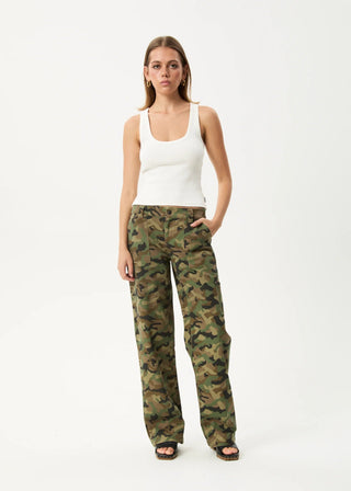 Hidden Lexi Low Rise Workwear Pant - Pants - Afends - The Soho Movement