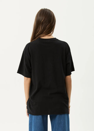 Horsegirl Oversized Hemp Tee - Black - Tees - Afends - The Soho Movement