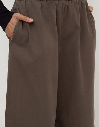 Lola Barrel Pant - Bark