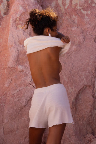 Jude Short - Cream - Shorts - Arcaa Movement - The Soho Movement