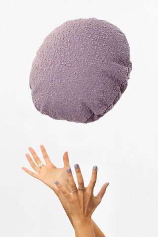 Junior Boucle Cushion - Lilac - Cushions - Hommey - The Soho Movement