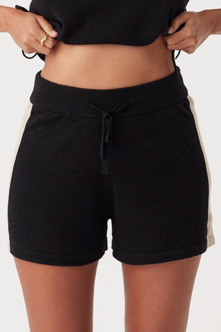 Larri Short - Black/Taupe - Shorts - Arcaa Movement - The Soho Movement