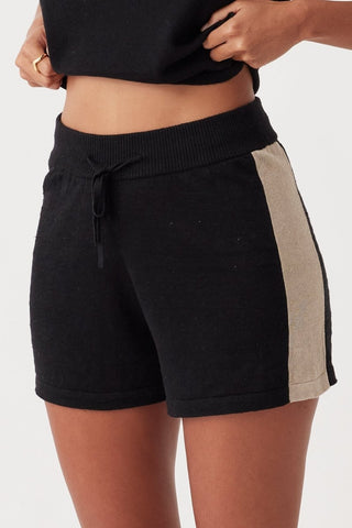 Larri Short - Black/Taupe - Shorts - Arcaa Movement - The Soho Movement