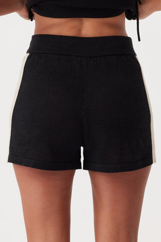 Larri Short - Black/Taupe - Shorts - Arcaa Movement - The Soho Movement