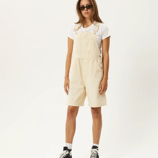 Lewi Hemp Short Overalls - Sand - Afends - The Soho Movement