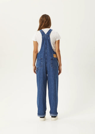 Louis Hemp Baggy Overalls - Authentic Blue - Overalls - Afends - The Soho Movement