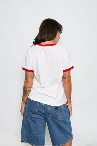 Love Is The Answer Tee - White/Red - The Soho Movement - The Soho Movement
